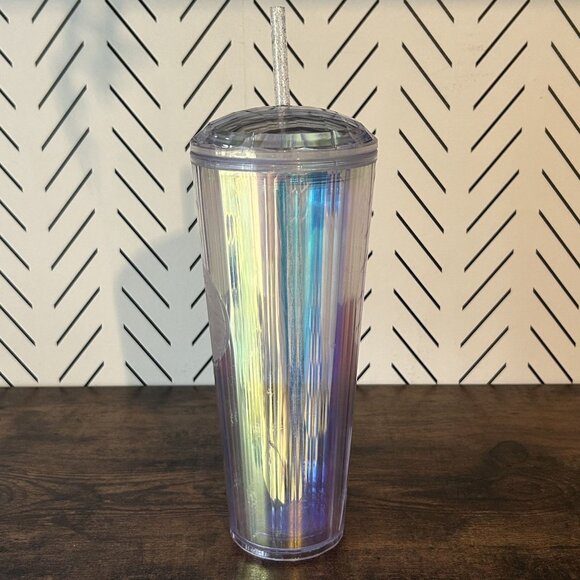 Starbucks 2020 Iridescent Diamond Unicorn Venti Tumbler Cold Cup Dome 24oz READ - Picture 5 of 13